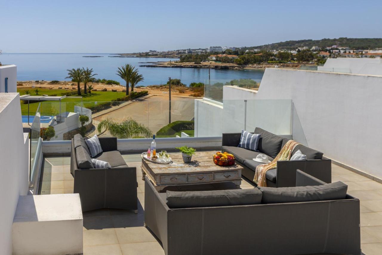 Protaras Villa Kalena Seafront Экстерьер фото