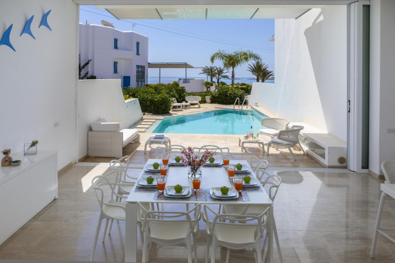 Protaras Villa Kalena Seafront Экстерьер фото