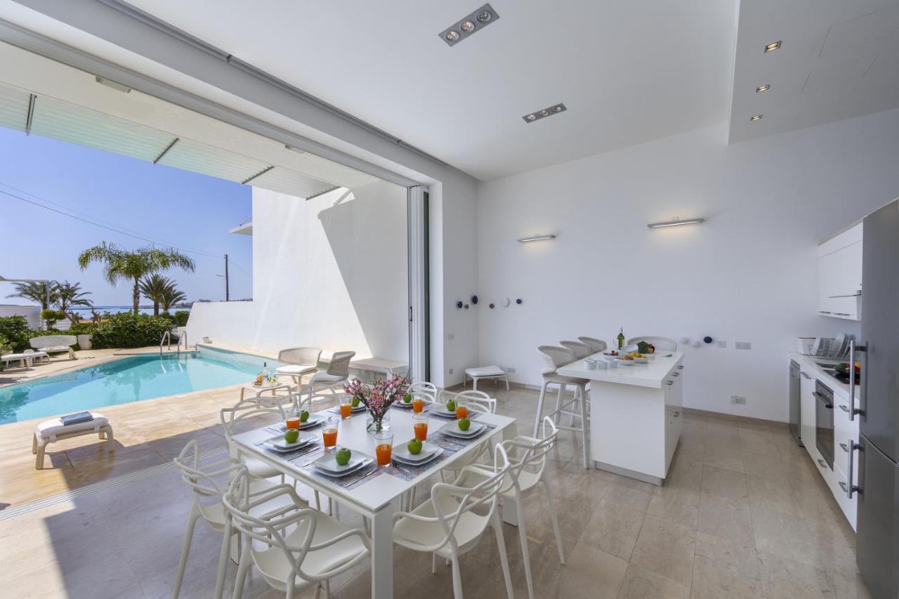 Protaras Villa Kalena Seafront Экстерьер фото